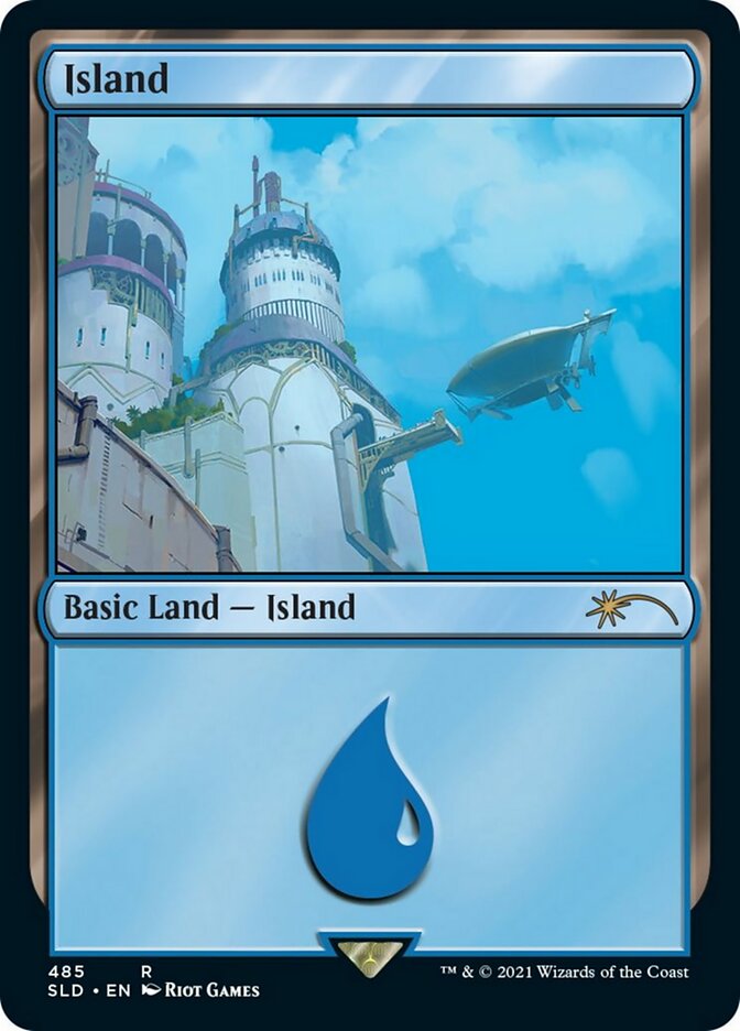 Island (485) [Secret Lair Drop Series] | I Want That Stuff Brandon