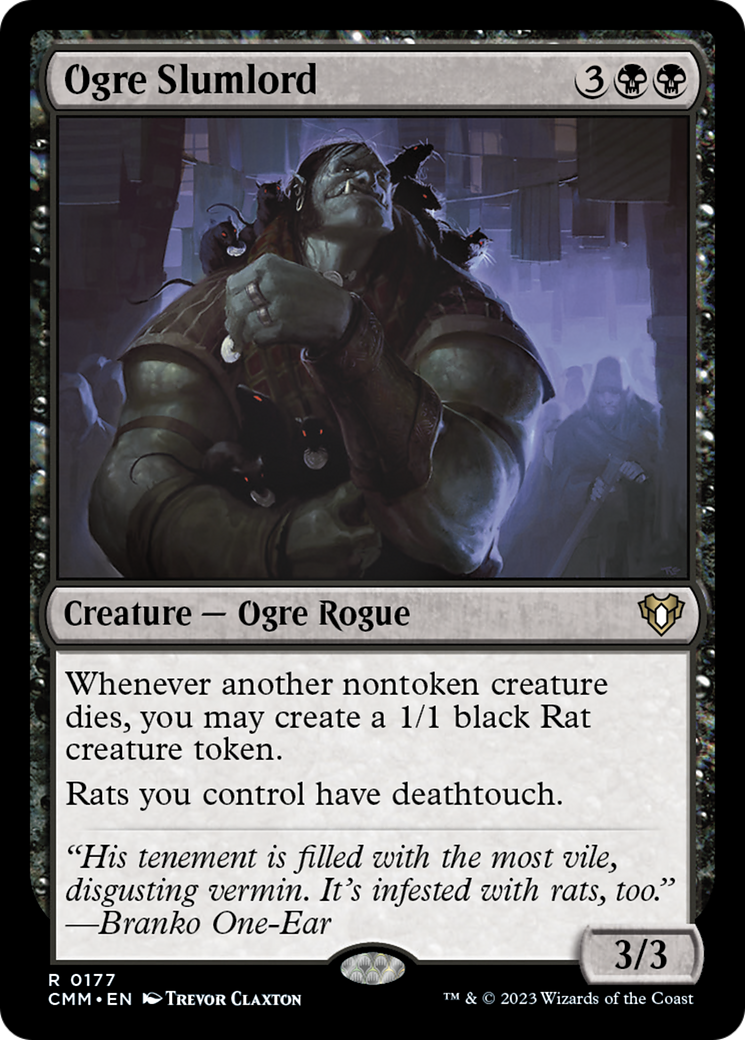 Ogre Slumlord [Commander Masters] | I Want That Stuff Brandon