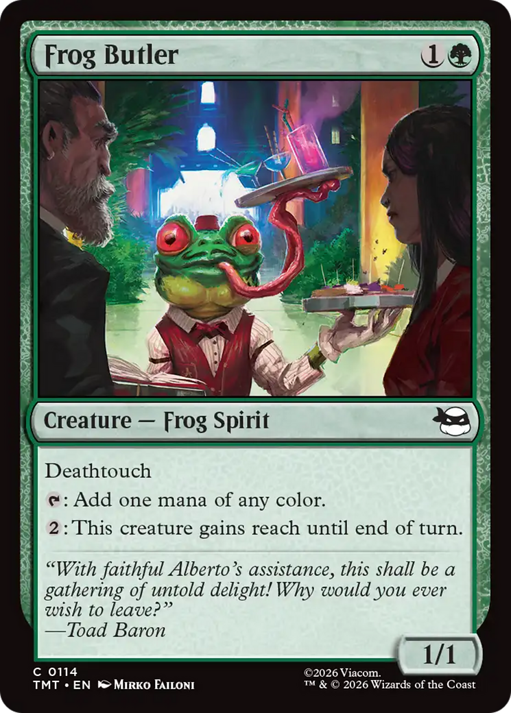 Frog Butler [Teenage Mutant Ninja Turtles] | I Want That Stuff Brandon