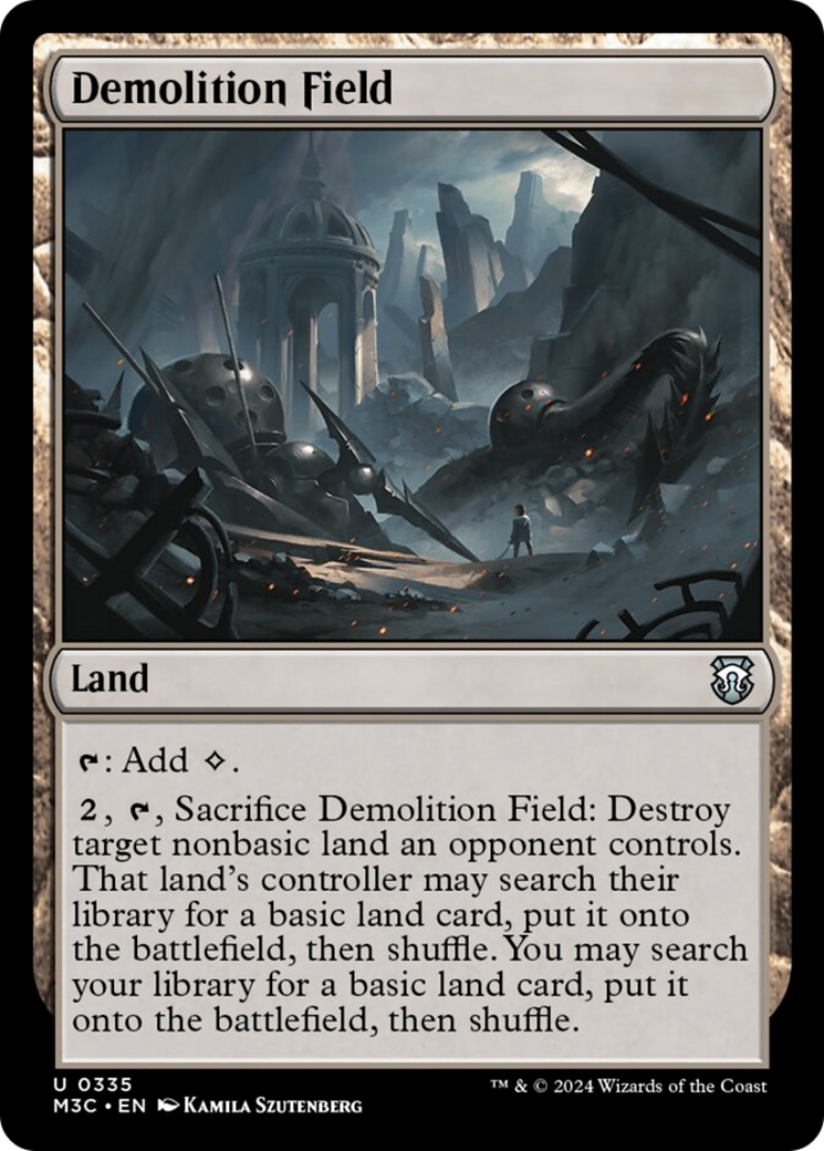 Demolition Field [Modern Horizons 3 Commander] | I Want That Stuff Brandon