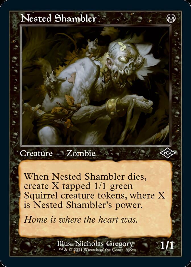 Nested Shambler (Retro Foil Etched) [Modern Horizons 2] | I Want That Stuff Brandon