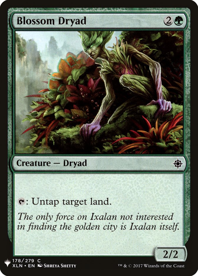 Blossom Dryad [Mystery Booster] | I Want That Stuff Brandon
