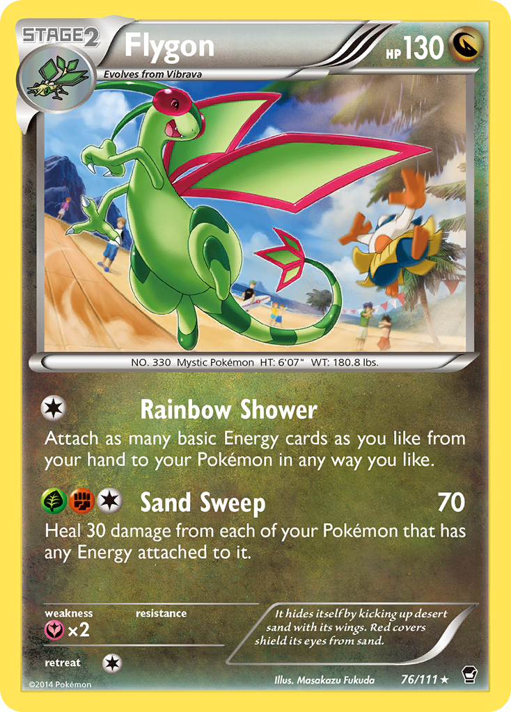 Flygon (76/111) [XY: Furious Fists] | I Want That Stuff Brandon