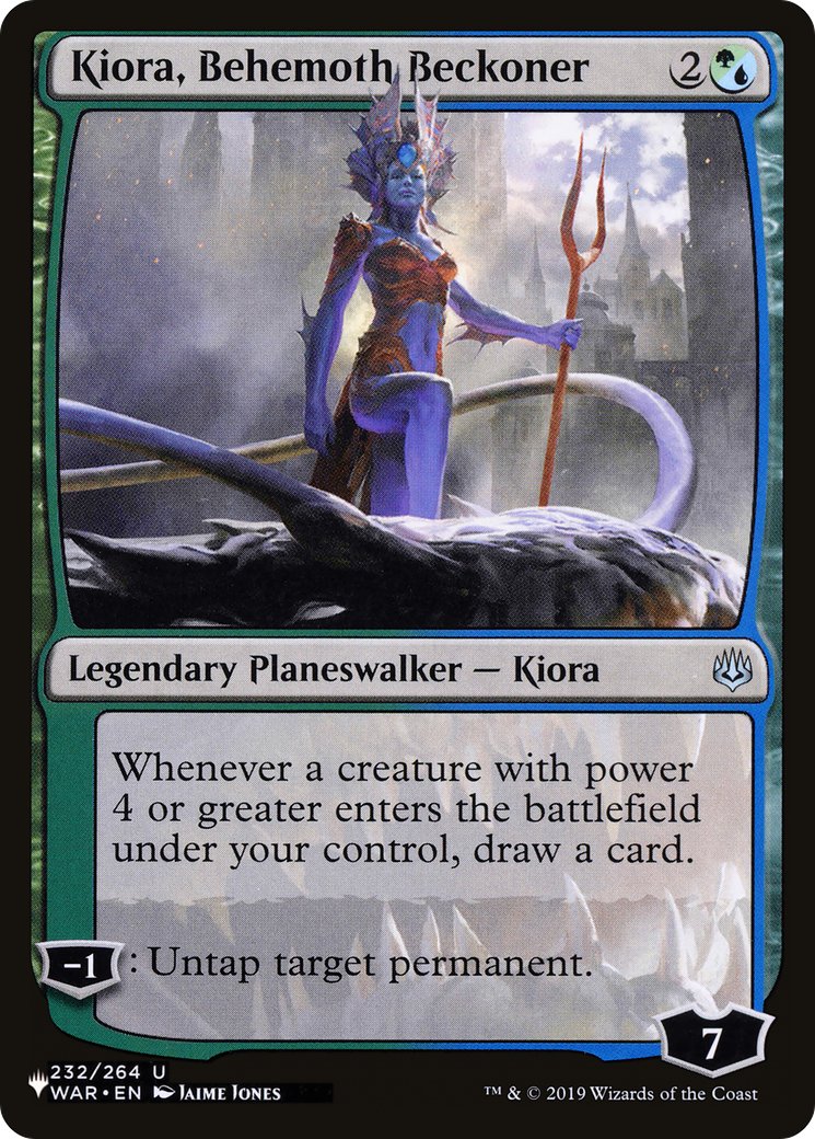 Kiora, Behemoth Beckoner [The List] | I Want That Stuff Brandon