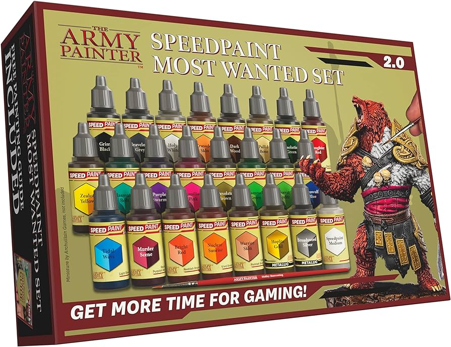 The Army Painter: Speedpaint Most Wanted Set 2.0 | I Want That Stuff Brandon