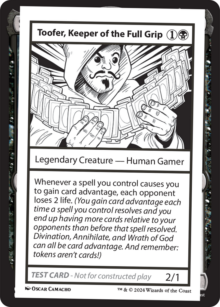 Toofer, Keeper of the Full Grip [Mystery Booster 2 Playtest Cards] | I Want That Stuff Brandon