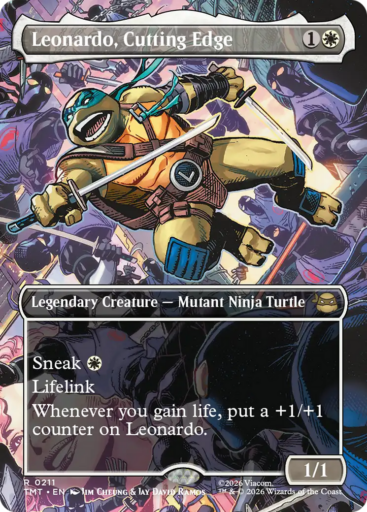 Leonardo, Cutting Edge (Borderless) [Teenage Mutant Ninja Turtles] | I Want That Stuff Brandon