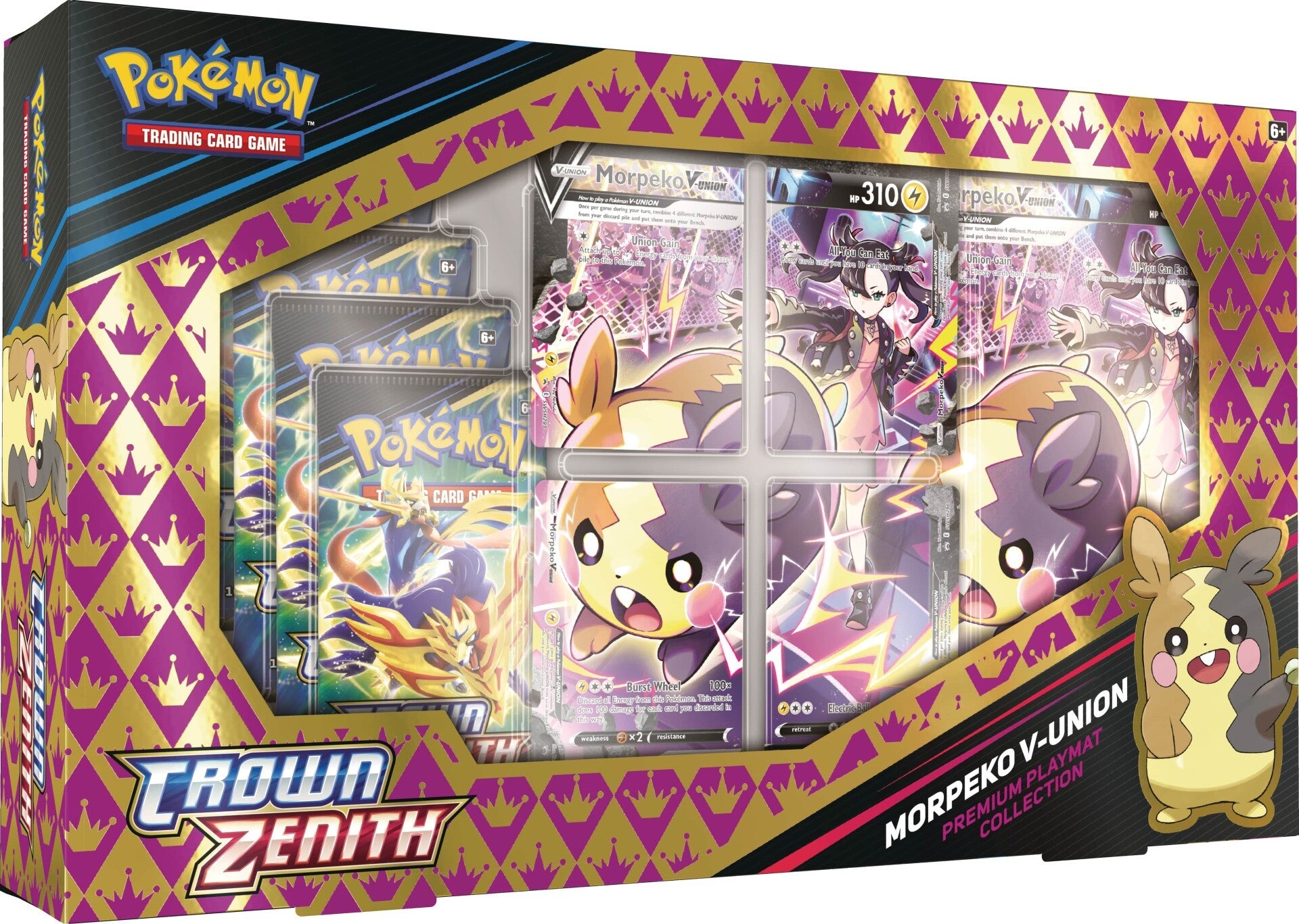 Sword & Shield: Crown Zenith - Premium Playmat Collection (Morpeko V-UNION) | I Want That Stuff Brandon