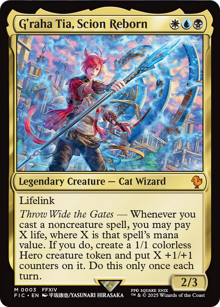 G'raha Tia, Scion Reborn [FINAL FANTASY Commander] | I Want That Stuff Brandon