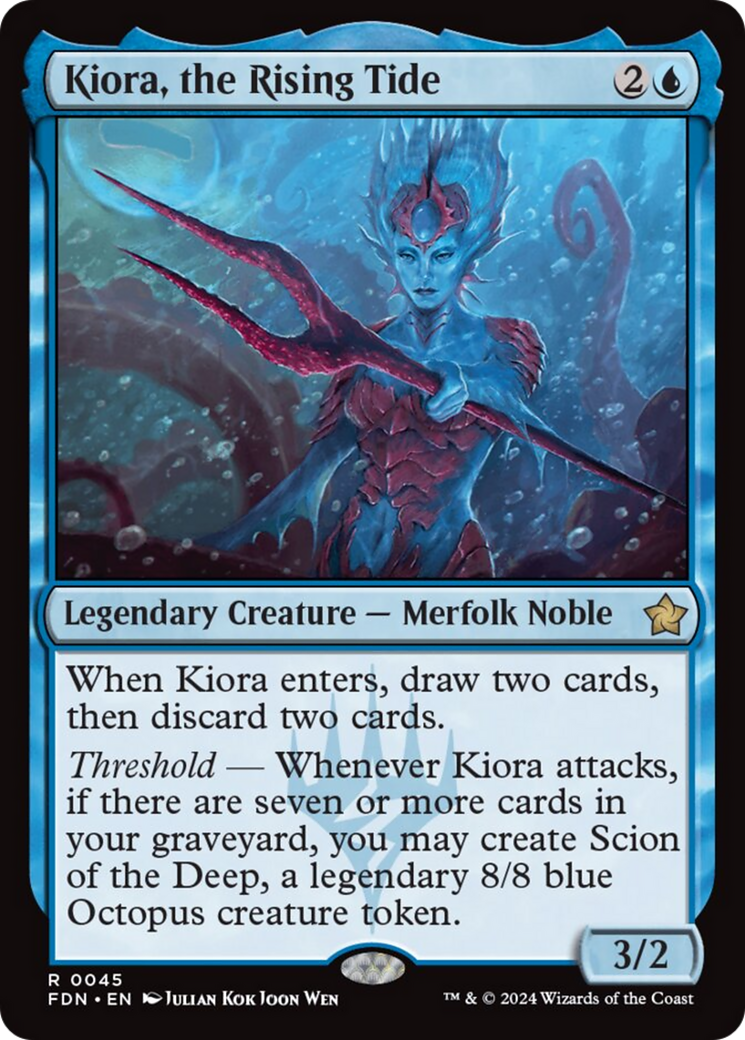 Kiora, the Rising Tide [Foundations] | I Want That Stuff Brandon