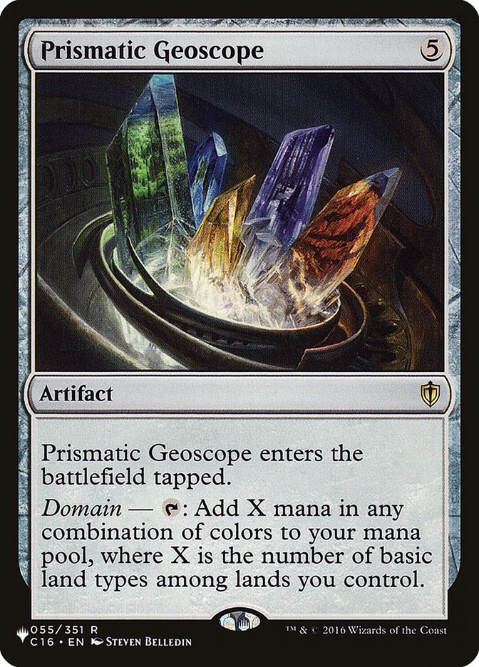 Prismatic Geoscope [The List] | I Want That Stuff Brandon