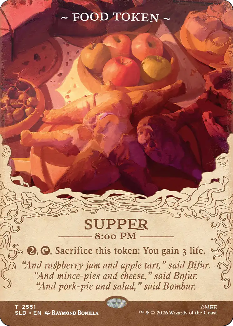 Food Token (2551) [Secret Lair Drop Series] | I Want That Stuff Brandon