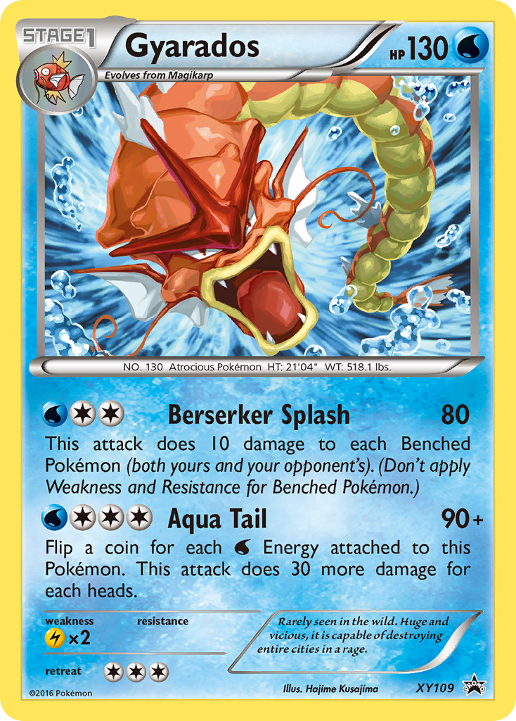 Gyarados (XY109) [XY: Black Star Promos] | I Want That Stuff Brandon