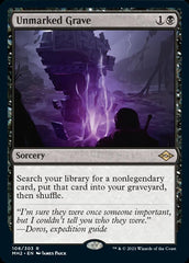 Unmarked Grave [Modern Horizons 2] | I Want That Stuff Brandon