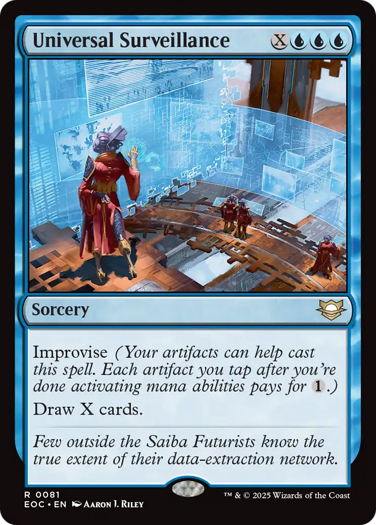 Universal Surveillance [Edge of Eternities Commander] | I Want That Stuff Brandon
