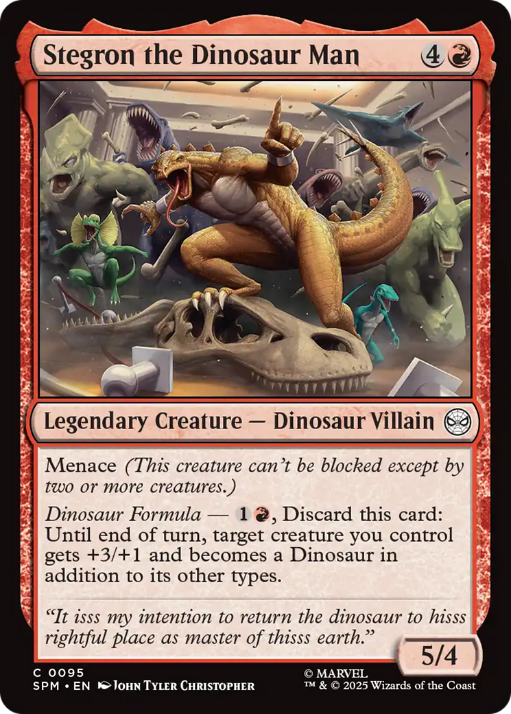 Stegron the Dinosaur Man [Marvel's Spider-Man] | I Want That Stuff Brandon