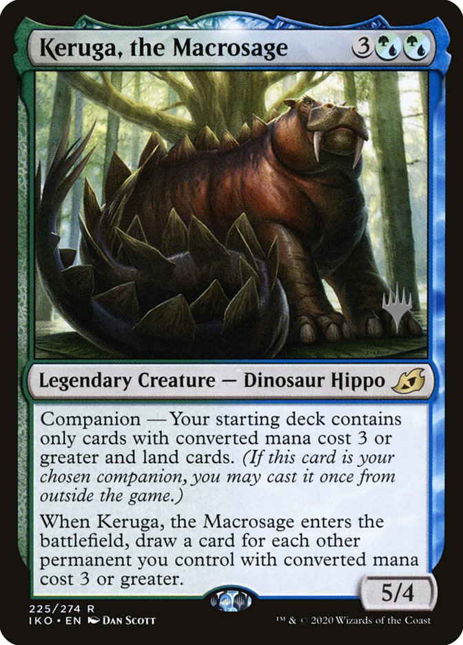 Keruga, the Macrosage (Promo Pack) [Ikoria: Lair of Behemoths Promos] | I Want That Stuff Brandon