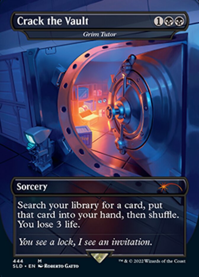 Grim Tutor - Crack the Vault [Secret Lair Drop Series] | I Want That Stuff Brandon