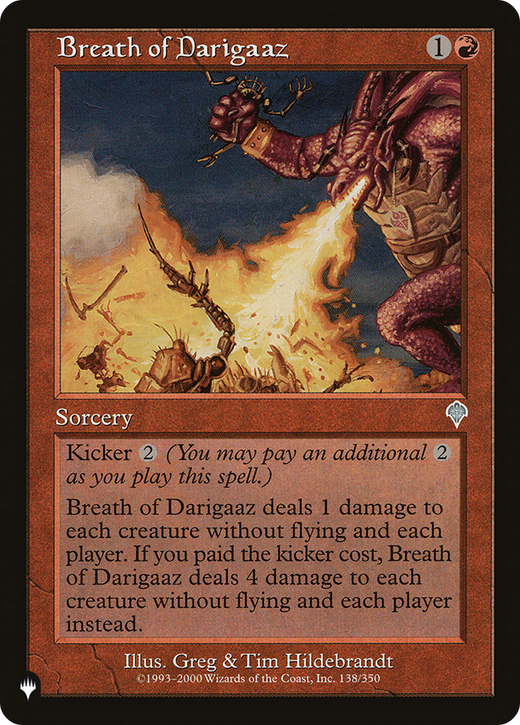 Breath of Darigaaz [The List Reprints] | I Want That Stuff Brandon