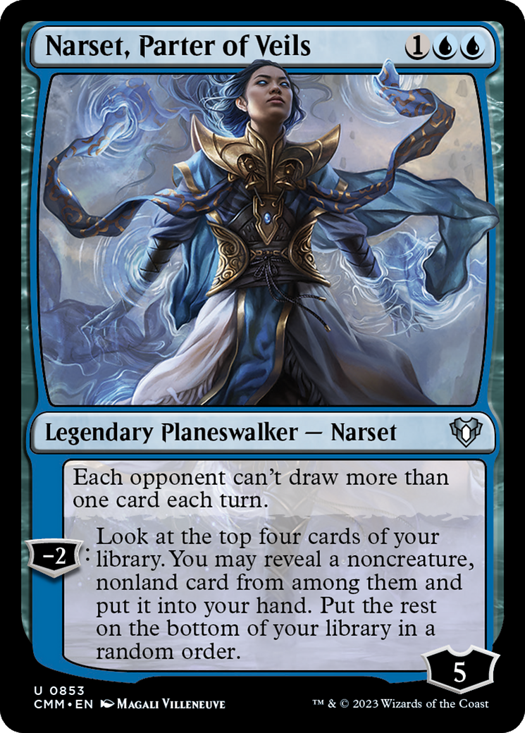 Narset, Parter of Veils [Commander Masters] | I Want That Stuff Brandon