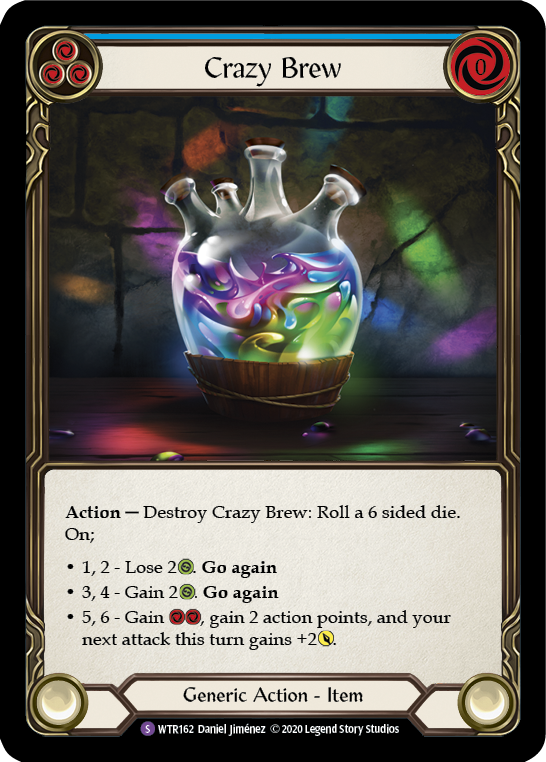 Crazy Brew [U-WTR162] (Welcome to Rathe Unlimited)  Unlimited Rainbow Foil | I Want That Stuff Brandon