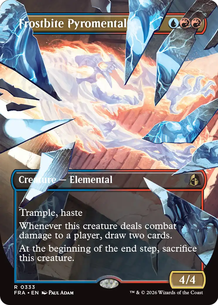 Frostbite Pyromental (Borderless) [Reality Fracture] | I Want That Stuff Brandon