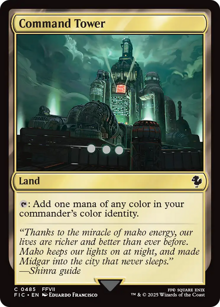 Command Tower (0485) [FINAL FANTASY Commander] | I Want That Stuff Brandon