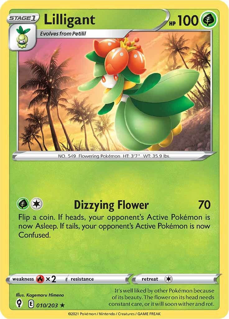 Lilligant (010/203) [Sword & Shield: Evolving Skies] | I Want That Stuff Brandon