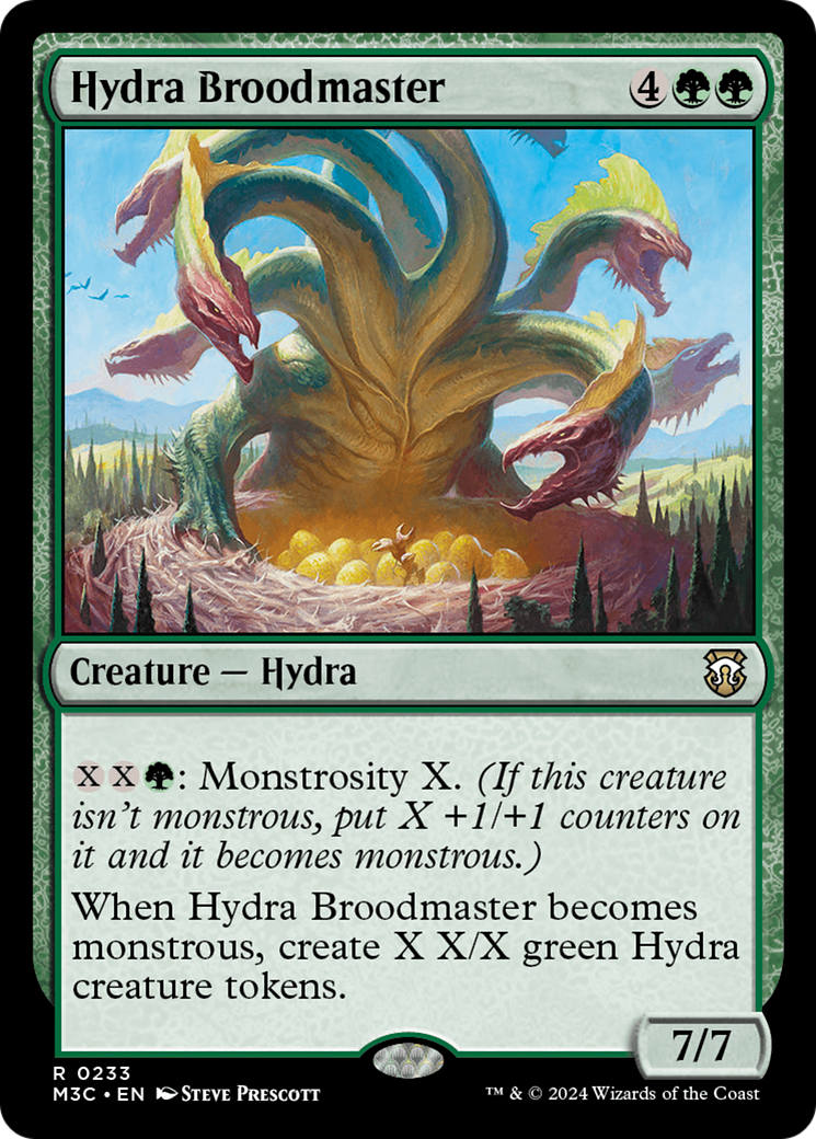 Hydra Broodmaster (Ripple Foil) [Modern Horizons 3 Commander] | I Want That Stuff Brandon