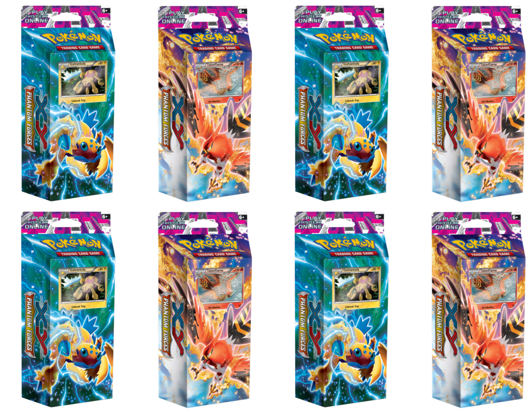 XY: Phantom Forces - Theme Deck Display | I Want That Stuff Brandon