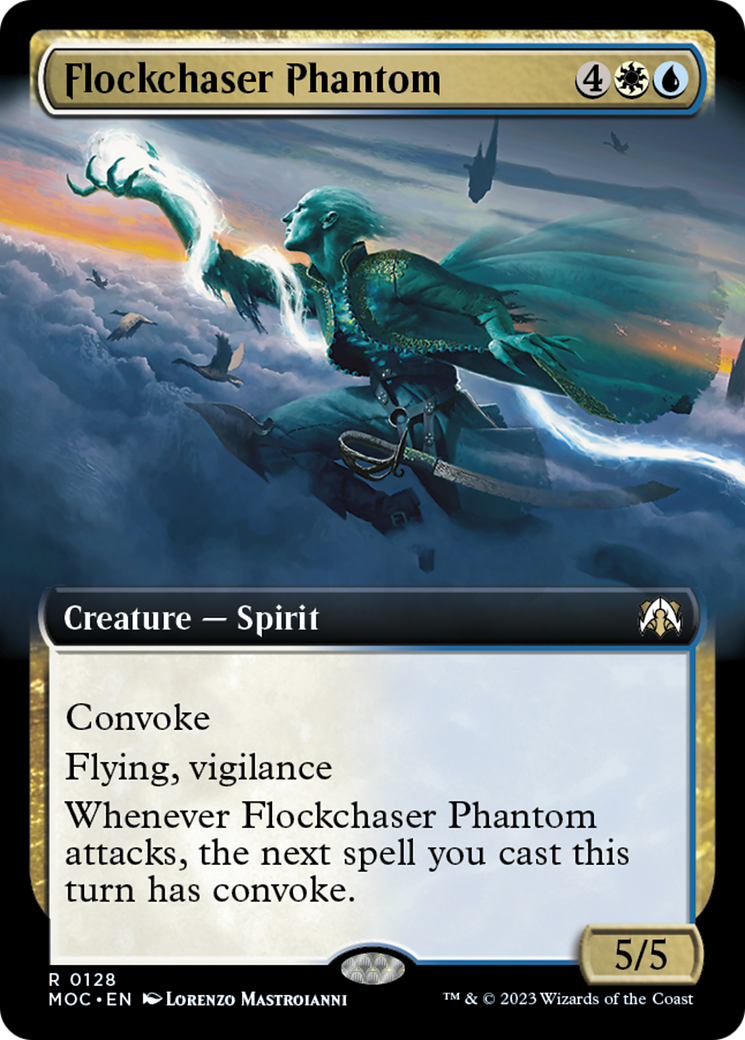 Flockchaser Phantom (Extended Art) [March of the Machine Commander] | I Want That Stuff Brandon