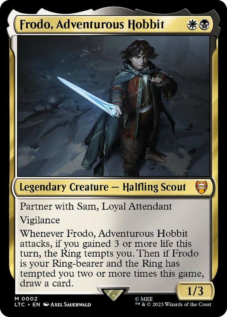 Frodo, Adventurous Hobbit [The Lord of the Rings: Tales of Middle-Earth Commander] | I Want That Stuff Brandon