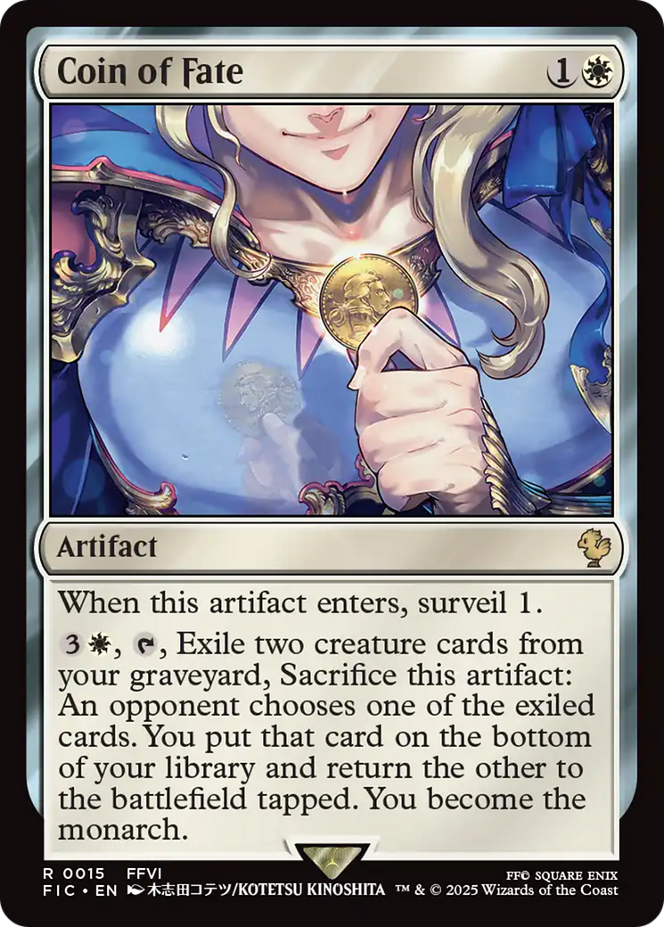 Coin of Fate [FINAL FANTASY Commander] | I Want That Stuff Brandon