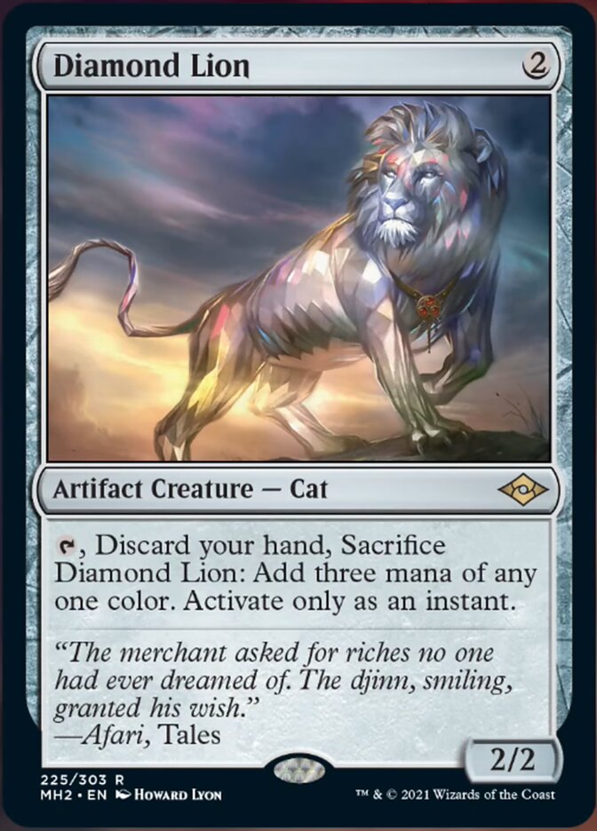 Diamond Lion [Modern Horizons 2] | I Want That Stuff Brandon