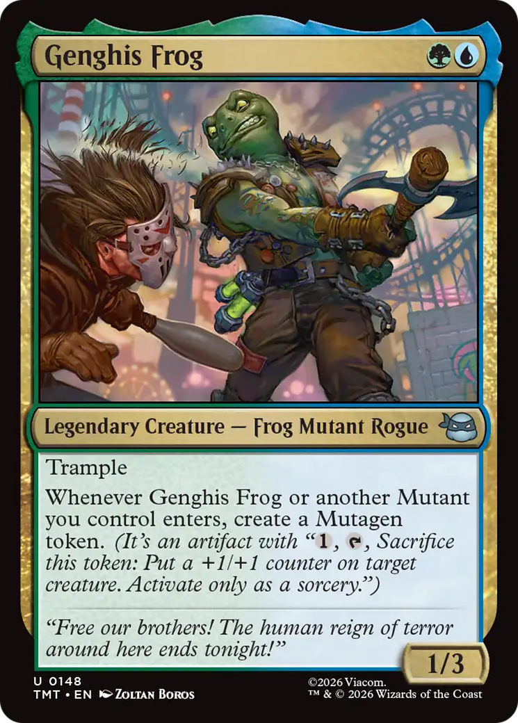 Genghis Frog [Teenage Mutant Ninja Turtles] | I Want That Stuff Brandon