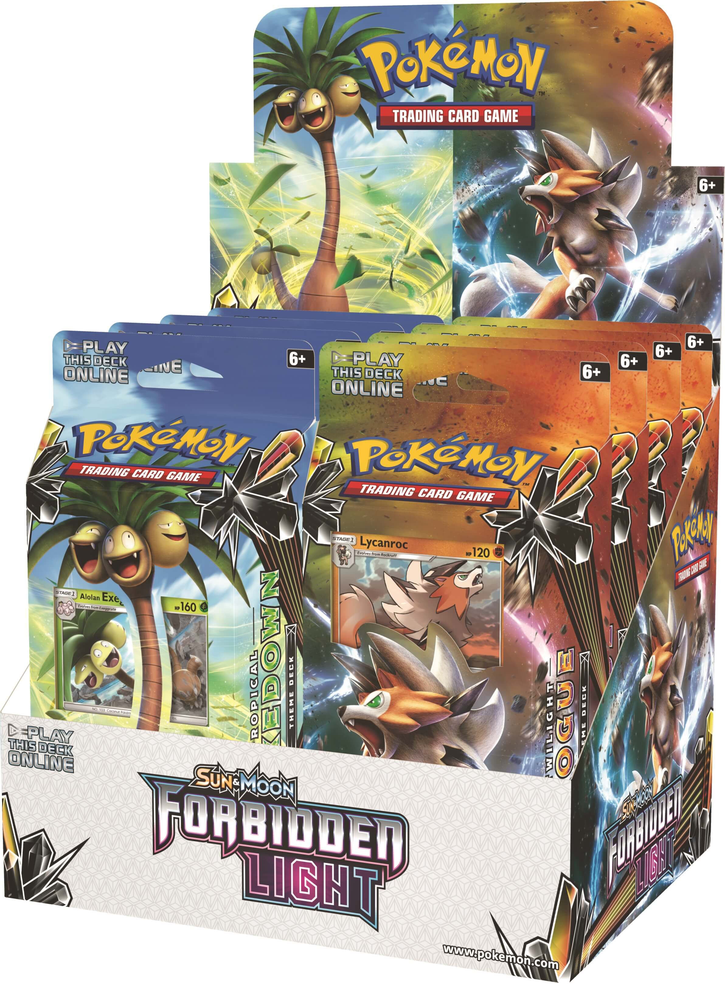 Sun & Moon: Forbidden Light - Theme Deck Display | I Want That Stuff Brandon
