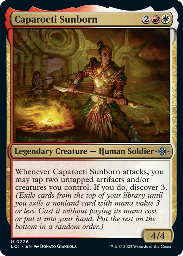 Caparocti Sunborn [The Lost Caverns of Ixalan] | I Want That Stuff Brandon