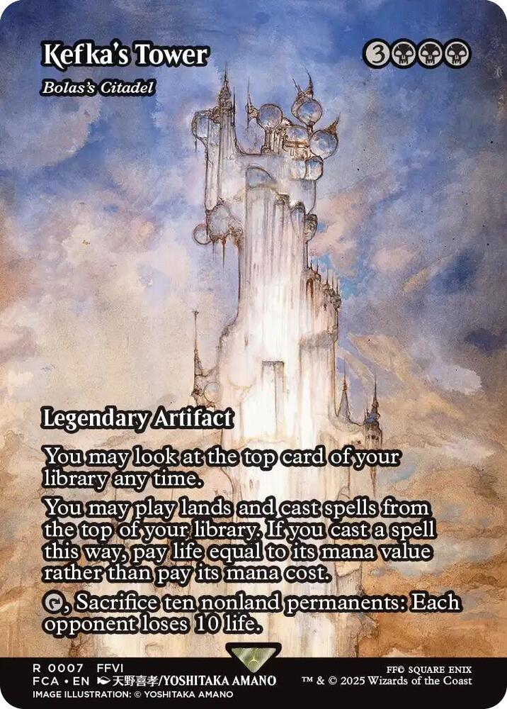 Kefka's Tower - Bolas's Citadel (Showcase) [FINAL FANTASY : Through the Ages] | I Want That Stuff Brandon