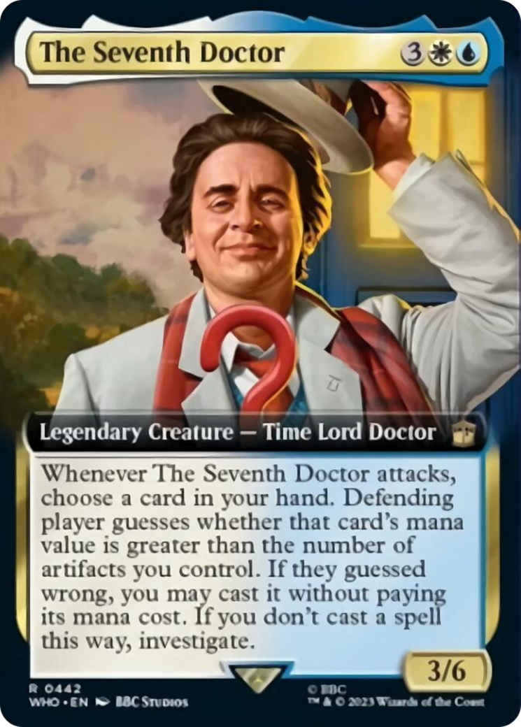 The Seventh Doctor (Extended Art) [Doctor Who] | I Want That Stuff Brandon