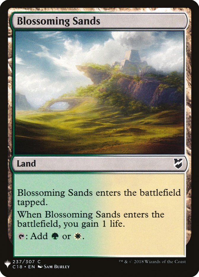 Blossoming Sands [Mystery Booster] | I Want That Stuff Brandon