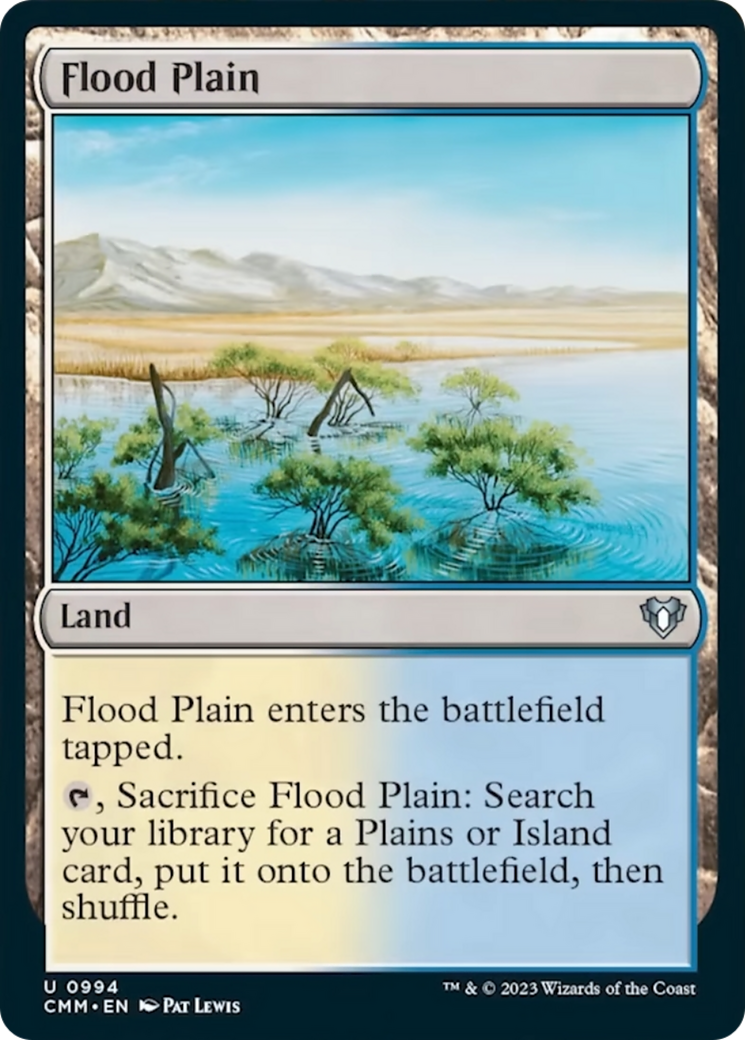 Flood Plain [Commander Masters] | I Want That Stuff Brandon