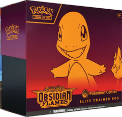 Scarlet & Violet: Obsidian Flames - Elite Trainer Box (Pokemon Center Exclusive) | I Want That Stuff Brandon