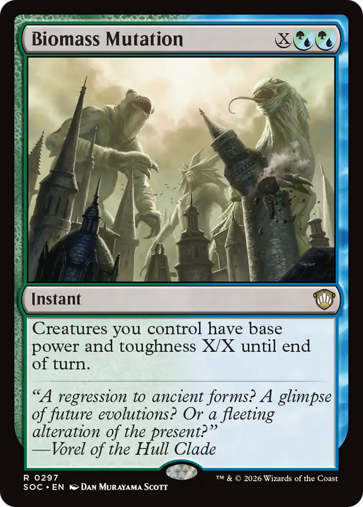 Biomass Mutation [Secrets of Strixhaven Commander] | I Want That Stuff Brandon
