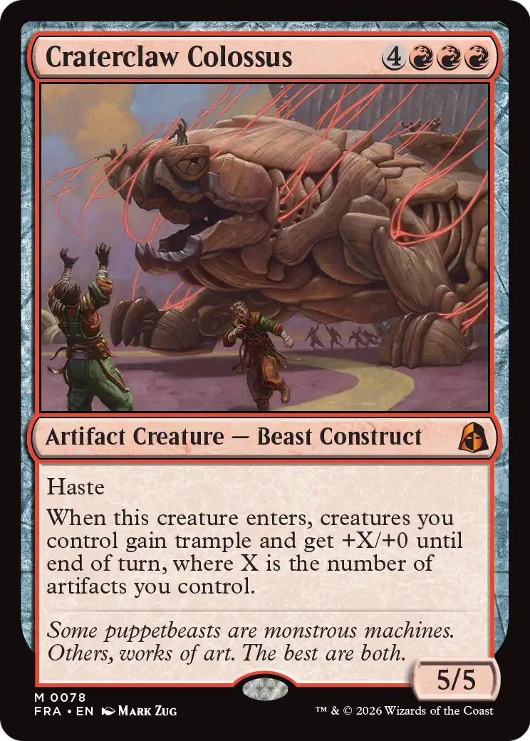 Craterclaw Colossus [Reality Fracture] | I Want That Stuff Brandon