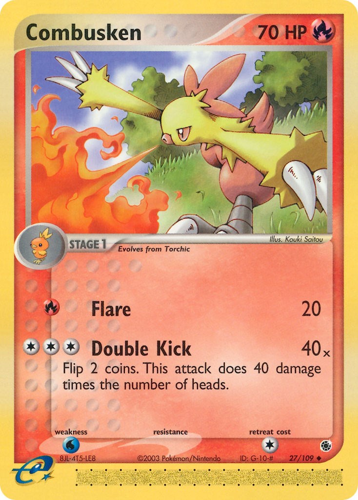 Combusken (27/109) [EX: Ruby & Sapphire] | I Want That Stuff Brandon