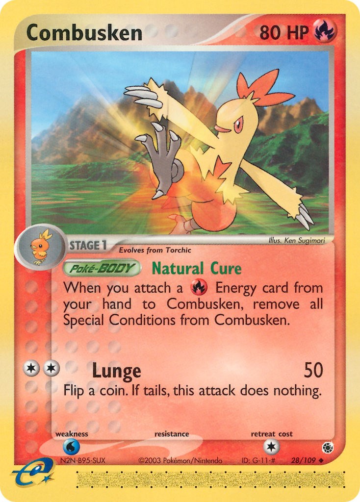 Combusken (28/109) [EX: Ruby & Sapphire] | I Want That Stuff Brandon