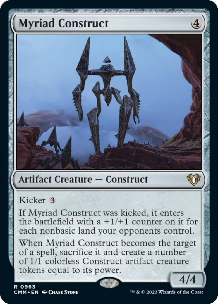 Myriad Construct [Commander Masters] | I Want That Stuff Brandon