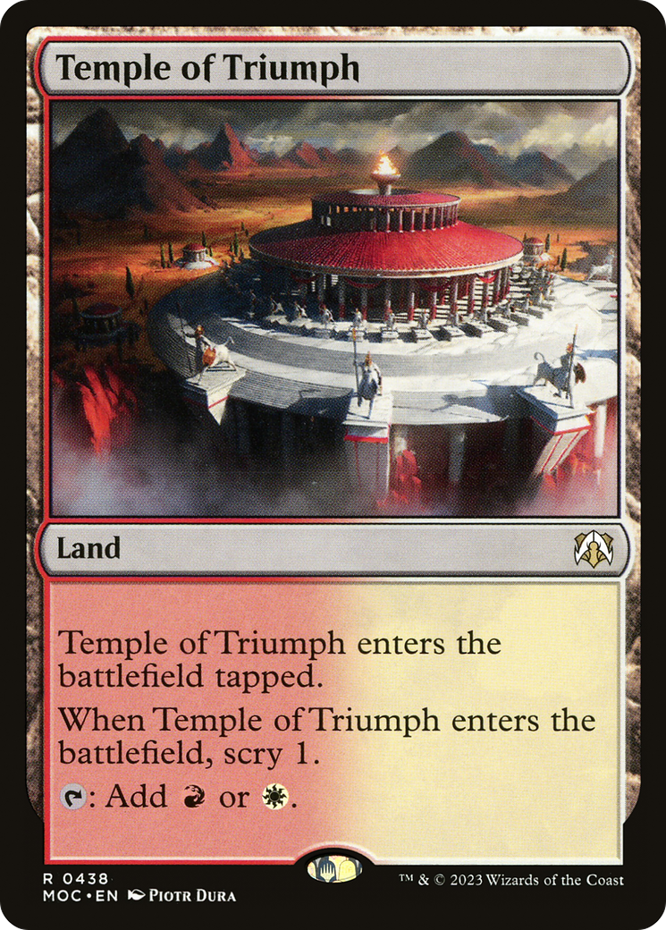 Temple of Triumph [March of the Machine Commander] | I Want That Stuff Brandon