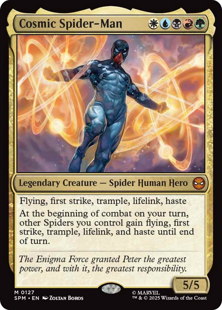 Cosmic Spider-Man [Marvel's Spider-Man] | I Want That Stuff Brandon
