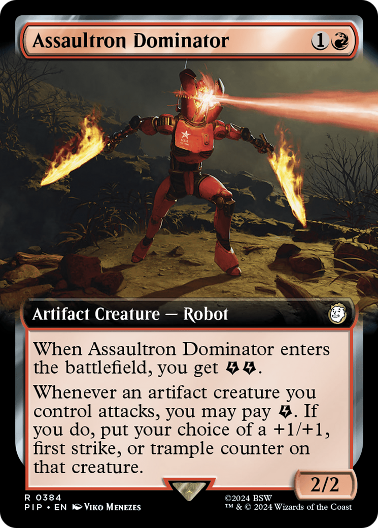 Assaultron Dominator (Extended Art) [Fallout] | I Want That Stuff Brandon